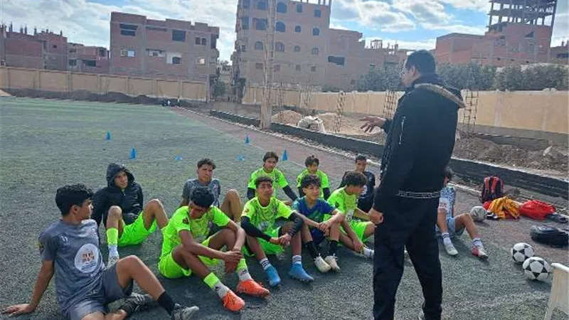 استمرار فعاليات تدريبات لاعبين مركز تدريب كابيتانو مصر بالمنيا