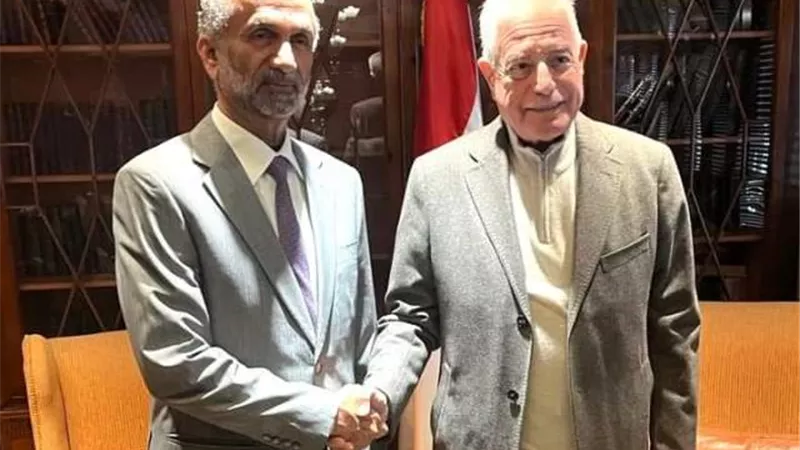 فوده يلتقي رئيس المجلس العالمي للتسامح والسلام