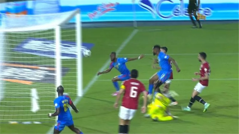شاهد .. هدف الكونغو فى شباك منتخب مصر بالشوط الاول