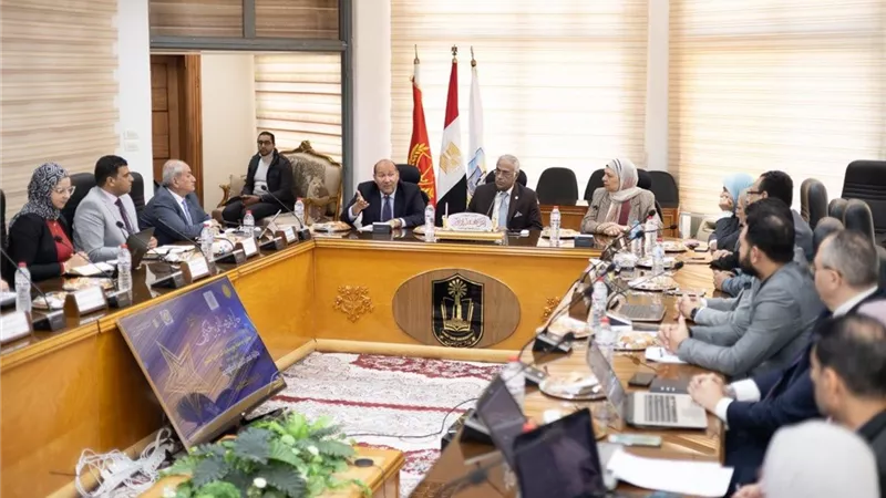 مصر للتميز الحكومي تتابع تحكيم جوائزالتميزالداخلية بجامعة بورسعيد