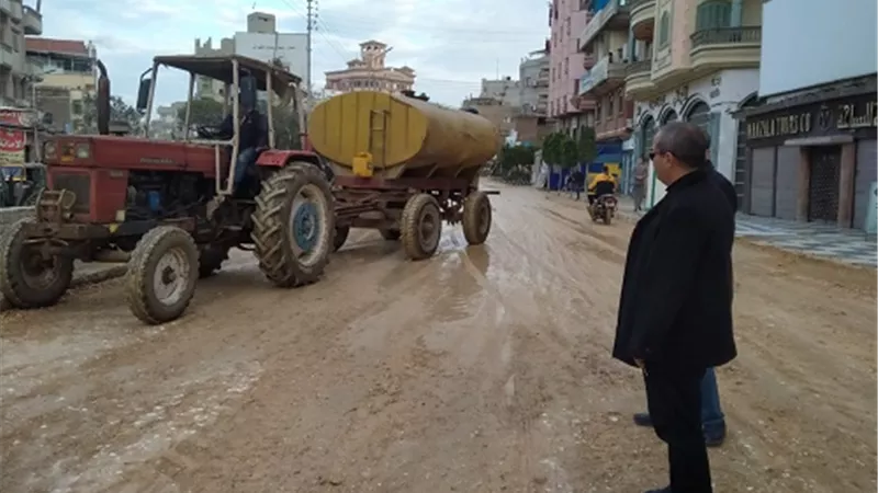 متابعه مشروعات الخطه الاستثمارية بالدقهلية