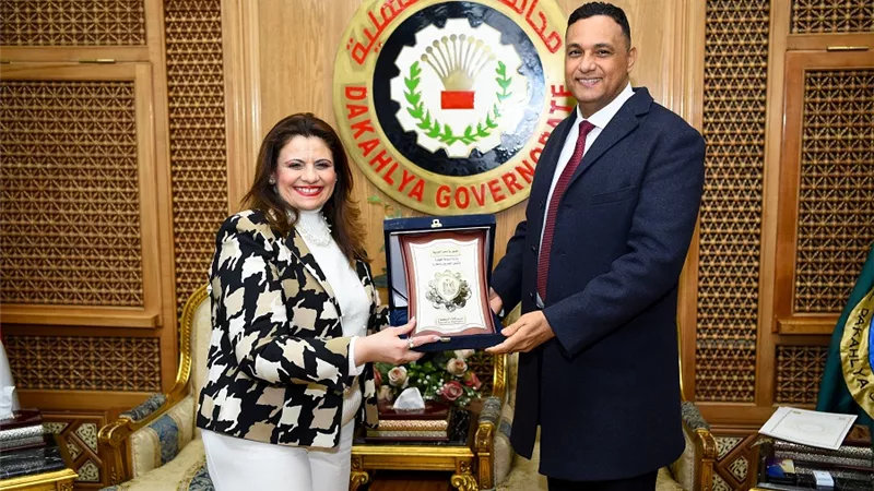 وزيرة الهجرة تصل إلى الدقهلية لبدء جولة بالمحافظة في إطار المبادرة الرئاسية 