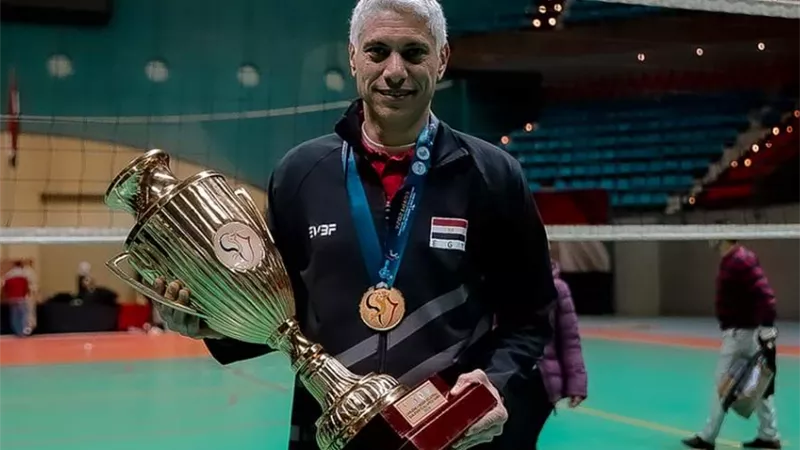 أحمد سمير : لدينا خطة للنزول بالأعمار السنية لمنتخب الطائرة