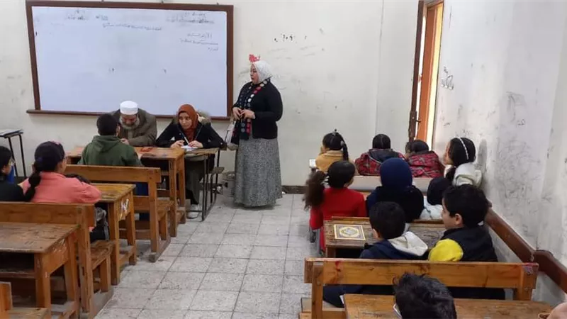 اختبارات نهاية المستوى برواق القرآن الكريم بالفروع الخارجية