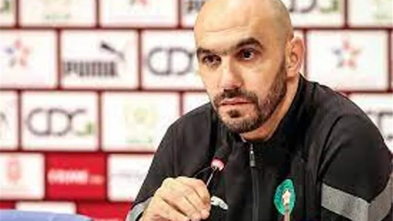 الركراكي: نلعب من أجل المغرب.. وحزنت لخروج مصر من كأس الأمم