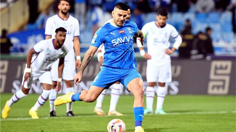 ميتروفيتش يسجل أول أهداف الهلال أمام فريق ميسى - شاهد