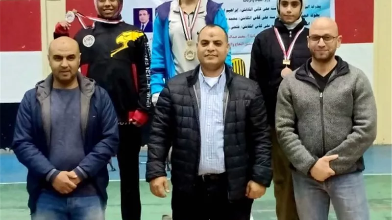 فوز لاعبات بني سويف في منافسات بطولة الجمهورية لرفع الأثقال