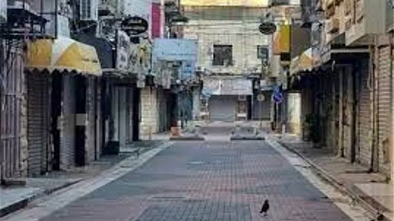 حدادا على أرواح الشهداء.. إضراب شامل في جنين