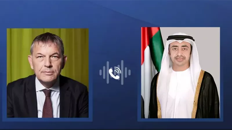 عبد الله بن زايد يؤكد لمفوض 