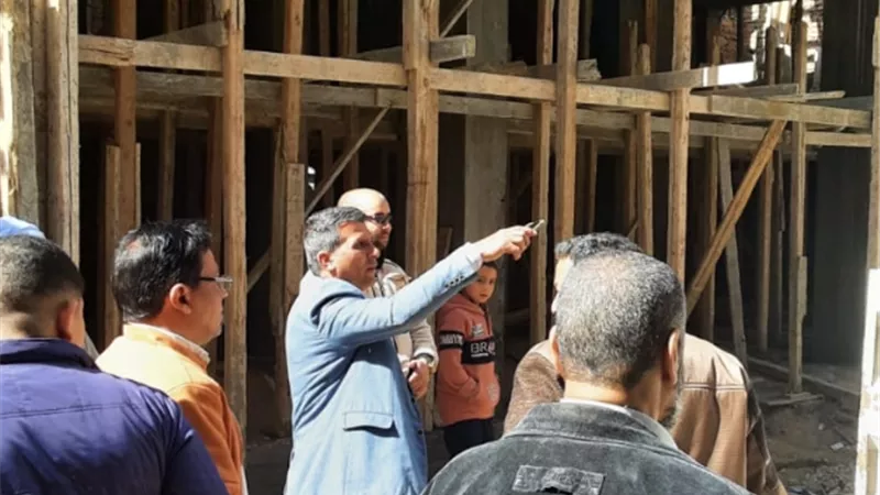 التحفظ على 3 أطنان من الأسمنت وحديد التسليح بمركز سمسطا