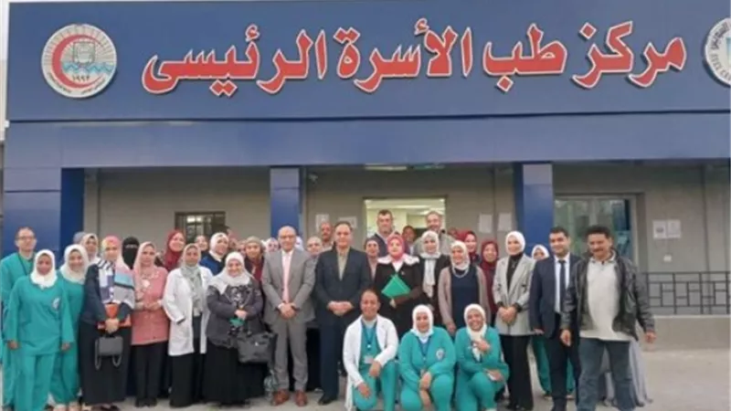 مستشفيات جامعة قناة السويس تستقبل إدارة الدعم الفني بالإسماعيلية