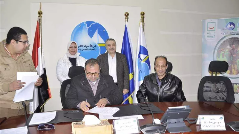 توصيل مياه الشرب للقرى الأكثر إحتياجًا على نفقة الجمعيات بدمياط