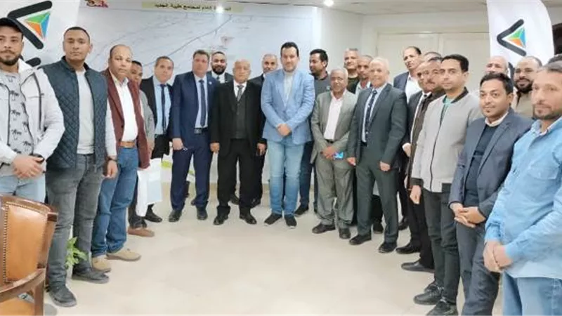 جهاز طيبة يعلن أسباب اجتماع قيادات الزراعة وشبكات الرى الذكية صور