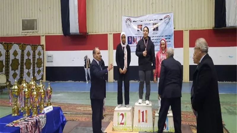 فوز لاعبات المشروع القومى للموهبة والبطل الأولمبي بالقليوبية بالمراكز الأولى