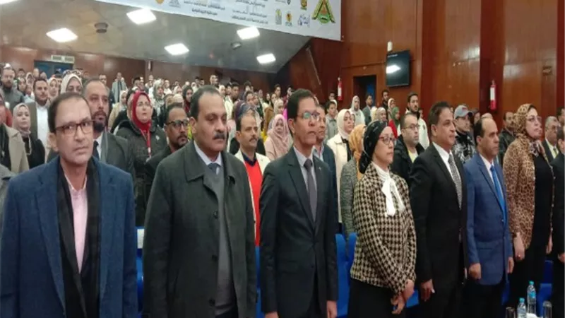 رئيس جامعة بنها يشهد حفل ختام ملتقى إبداع الخامس لكليات التربية النوعية