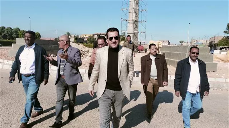 رئيس جهاز طيبة الجديدة يكشف عن أحدث أعمال التطوير بالمدينة.. صور