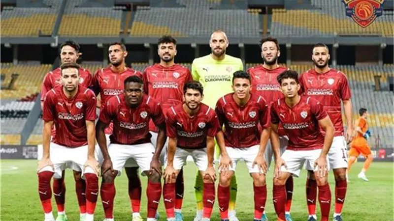 الرمادي يعلن تشكيل سيراميكا لمواجهة سموحة بكأس الرابطة