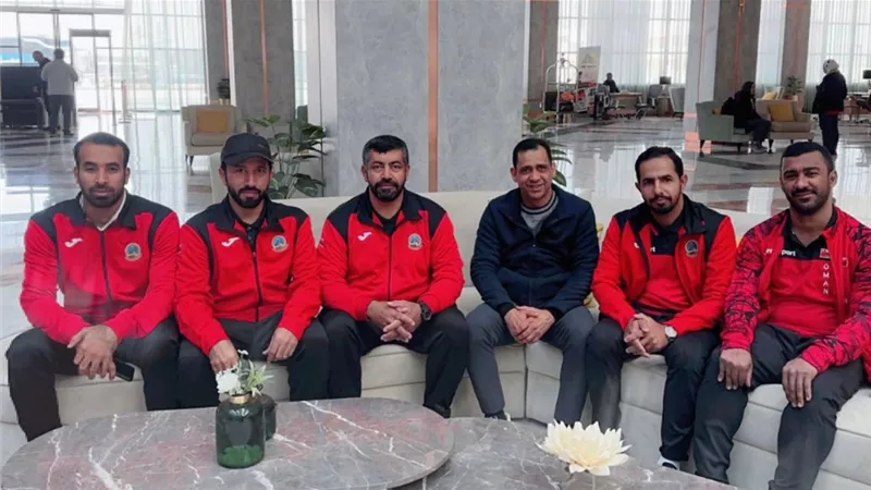 مشاركه قوية لمنتخب عمان فى بطولة العالم للرماية بالقاهرة