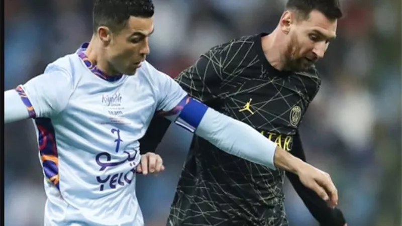 شاهد .. فرحة رونالدو بهدف النصر أمام فريق ميسى