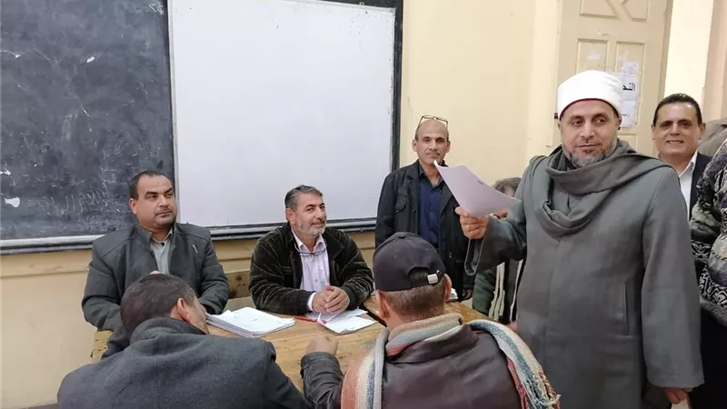 ختام تصحيح مواد الإعدادية والابتدائية بأزهرية الشرقية