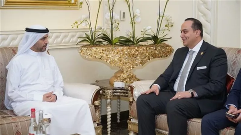 أحمد السبكي : نبحث سبل تبادل الخبرات وتعزيز التعاون مع هيئة صحة دبي