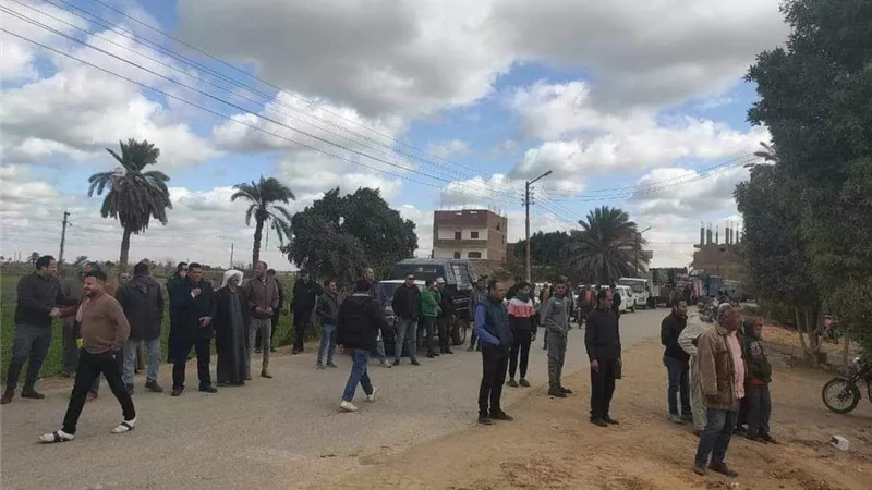 إزالة 136 حالة تعد على الأرض الزراعية وأملاك الدولة بمراكز المنيا