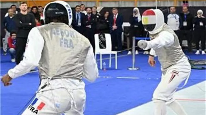ستاد القاهرة يستضيف بطولة كأس العالم لسلاح الشيش
