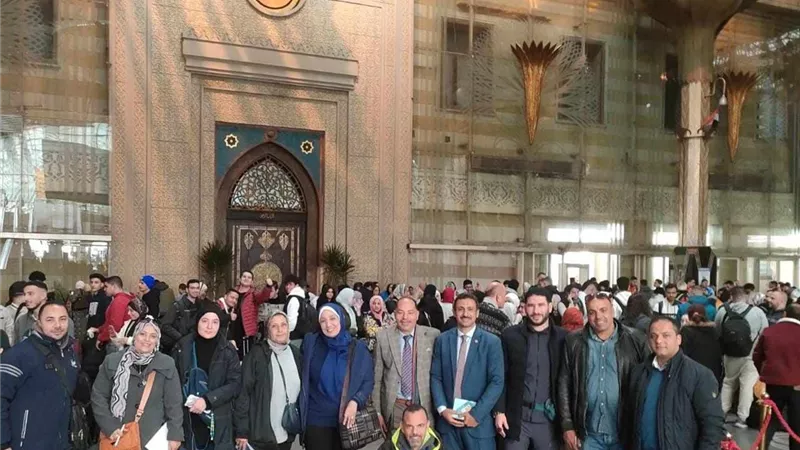 إنطلاق الفوج الثاني من قطار الشباب للأقصر وأسوان لطلاب الجامعات
