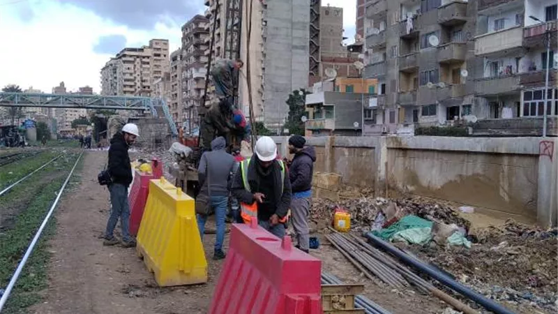 خبر سار لأهالى الإسكندرية خط مترو الأنفاق بدلاً من قطار أبى قير