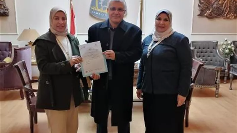 رئيس جامعة الزقازيق يعين د.شيماء الشاذلى وكيلاً للصيدلة
