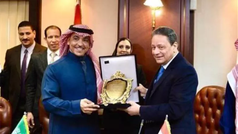 رئيس الأعلى للإعلام يستقبل وزير الإعلام السعودي