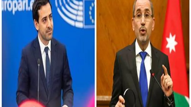 وزير خارجية الأردن يستقبل نظيره الفرنسي في عمان