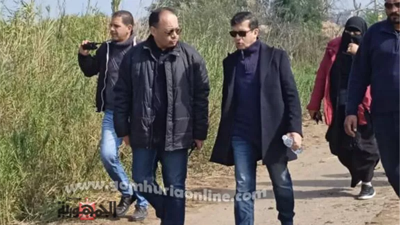إزالة ٣٣ حالة تعدِ على أملاك الدولة بدمياط