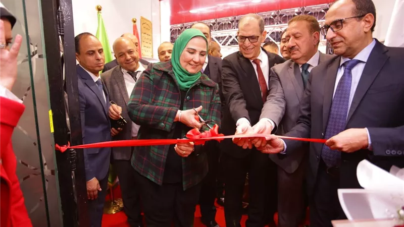 القباج وأبو ليمون يفتتحان فرعاً جديداً لبنك ناصر الاجتماعي في شبين الكوم