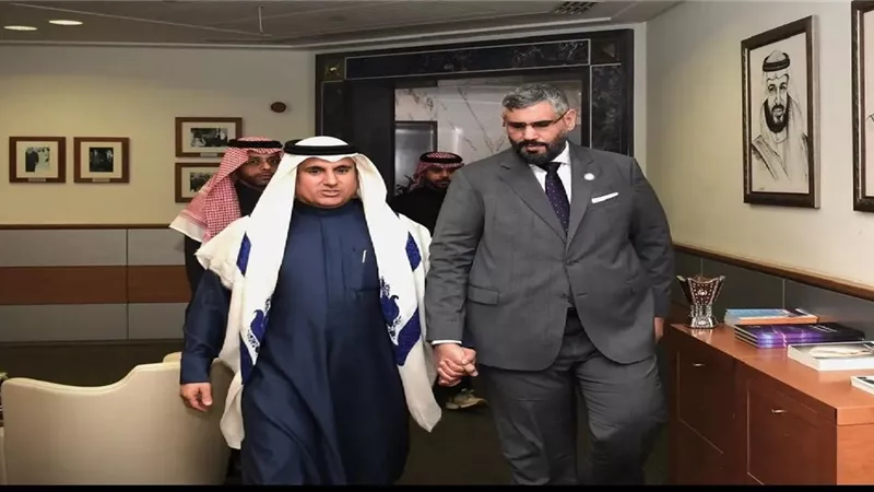 مندوب السعودية لدى الجامعة العربية يستقبل نظيره الليبي