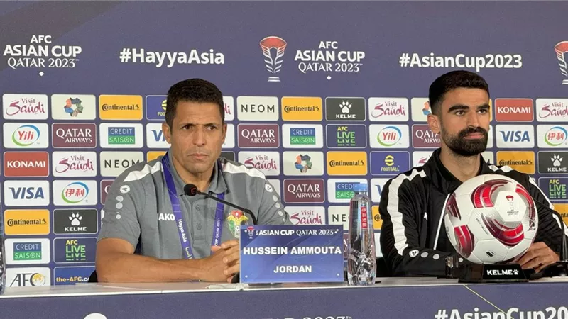 مدرب منتخب الأردن يوجه نصيحة للاعبيه قبل مواجهة كوريا