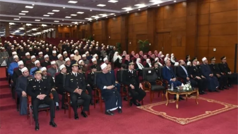 أكاديمية الشرطة تستقبل وزير الأوقاف و130 إماما وواعظا