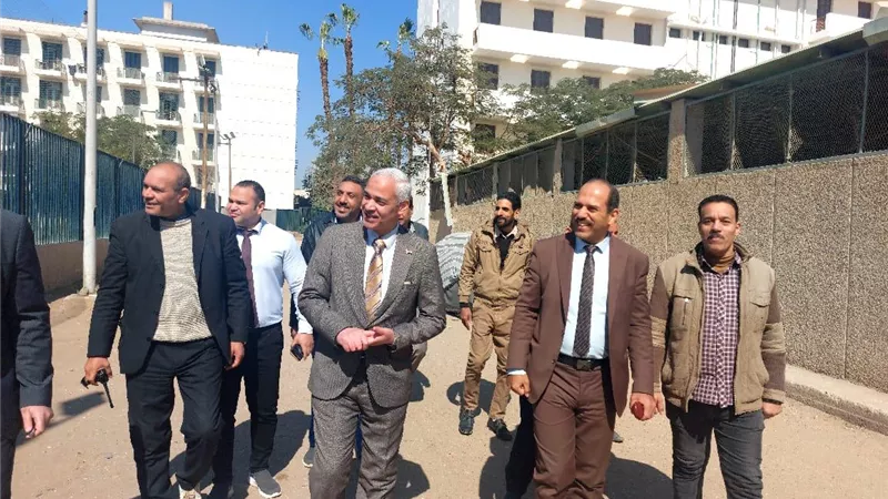 د. المنشاوي: جاهزية جناح ذوي الهمم بمبنى (ب) وصيانة شاملة للمرافق