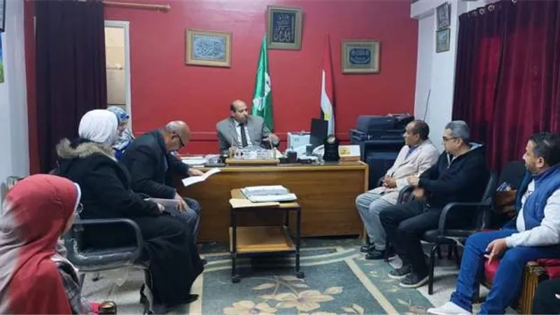 التأمين على الماشية بمديرية الطب البيطري بالمنيا