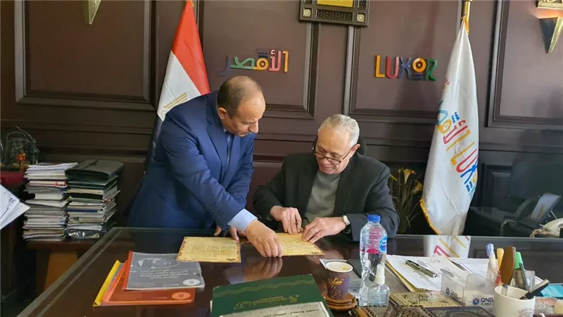 بنسبة نجاح ٧٦.١ %..محافظ الأقصر يعتمد نتيجة الشهادة الإعدادية