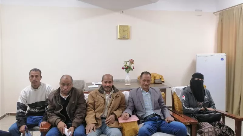 نور الدين “ يلتقي موجهي الإدارة استعداد لبدء النصف الدراسي الثانى