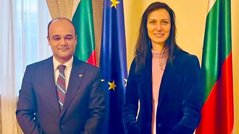 نادر سعد يبحث مع وزيرة الخارجية البلغارية آفاق التعاون بمجالات الابتكار والذكاء الاصطناعى
