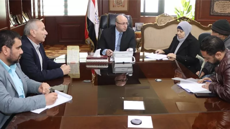 محافظ بني سويف يقرر صرف مساعدة عاجلة لأحد المواطنين