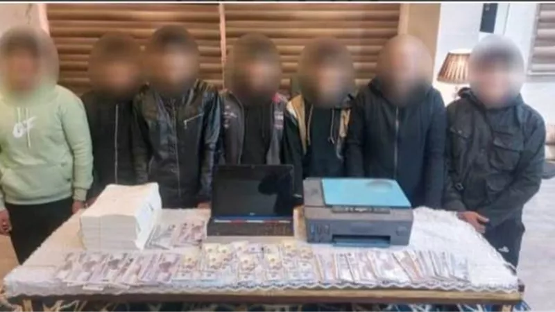القبض على 7 أشخاص قلدوا العملات المالية وروجوها في القليوبية
