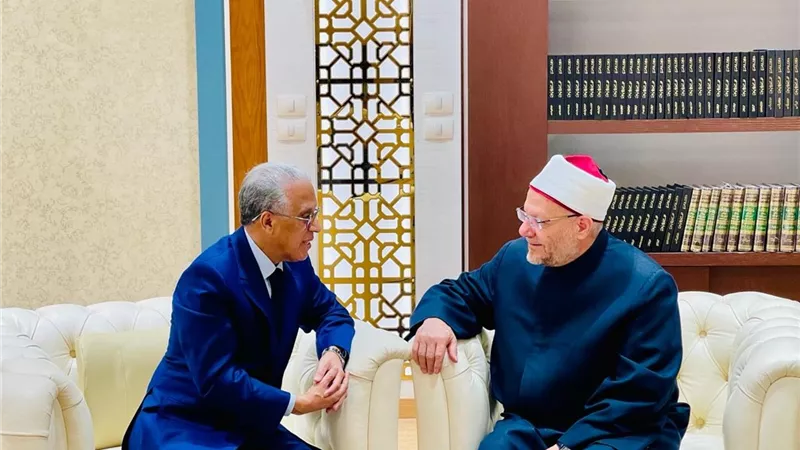 المفتي يستقبل سفير المغرب الجديد لبحث سبل التعاون