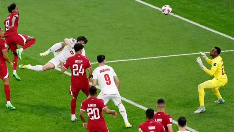 اهداف مباراة قطر وإيران فى نصف نهائي أمم أسيا - شاهد