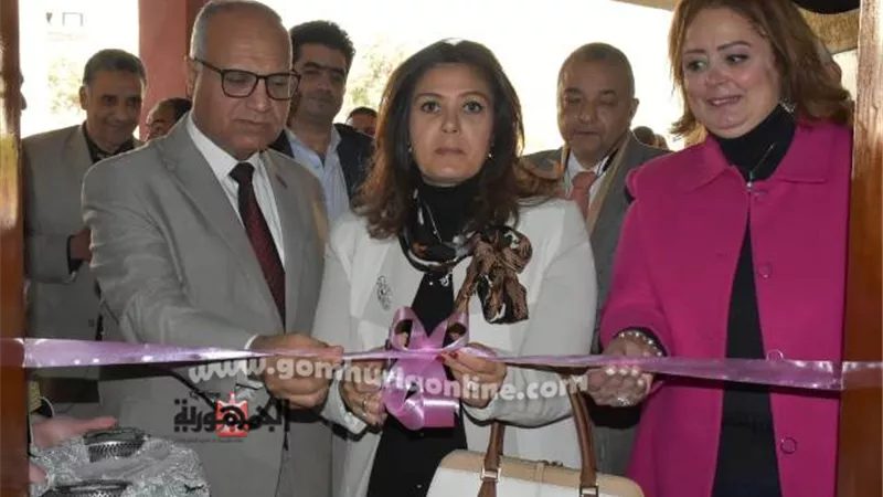 رئيس جامعة السادات تفتتح المتحف التعليمي لكلية السياحة والفنادق
