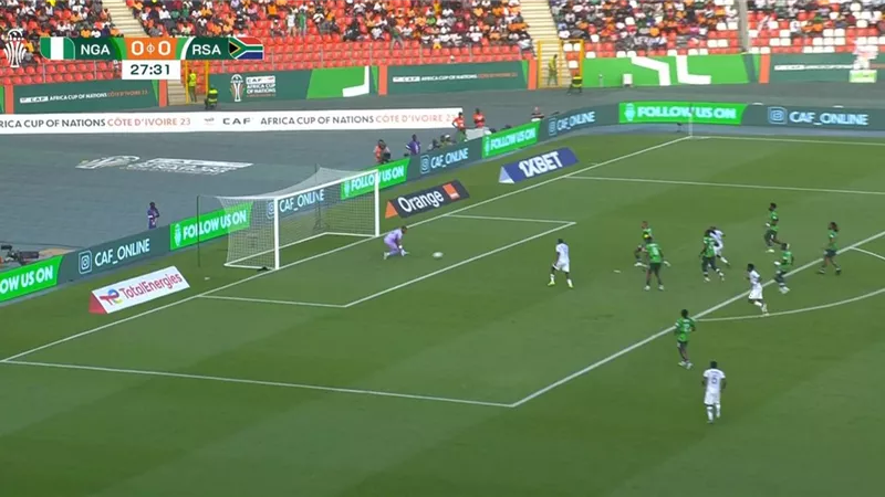 شاهد .. ملخص مواجهة نيجيربا وجنوب افريقيا فى أمم افريقيا