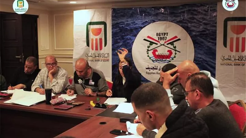 انطلاق بطولة كأس مصر للتجديف بالاسماعيلية