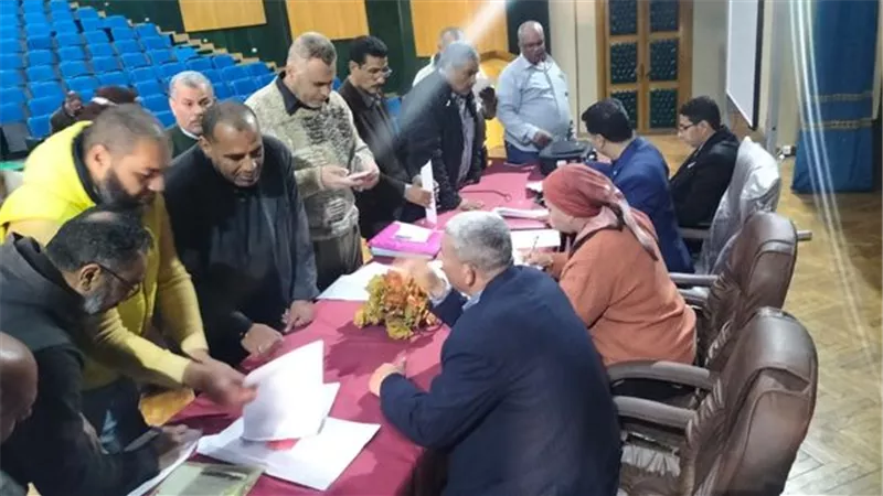 انتهاء مقابلات المرشحين لرئاسة لجان التعليم الفنى بالإسماعيلية